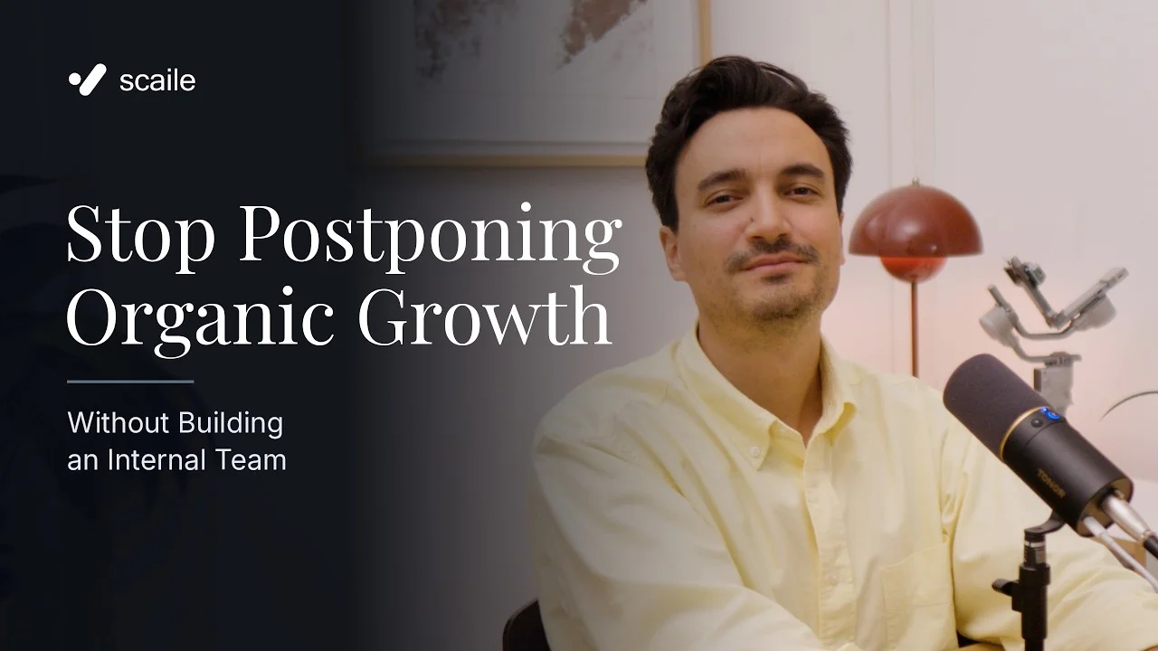 scaile overview of the organic growth function scaile runs for you